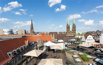 View of the Atlantic Grand in Bremen