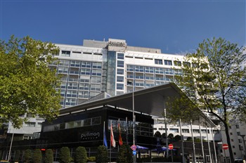 View of the Pullman Hotel in Cologne