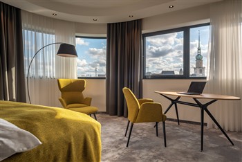 View of the Hotel Esplanade in Dortmund
