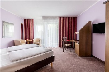 View of the Andante Hotel in Dresden