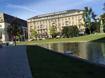 View of the Hotel Favor in Dusseldorf