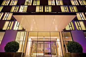 View of the INNSiDE by Melia Hotel Derendorf in Dusseldorf