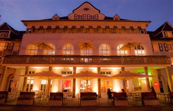 View of the Mintrops Stadt Hotel Margarethenhohe in Essen