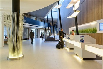 View of the Novotel in Hanover