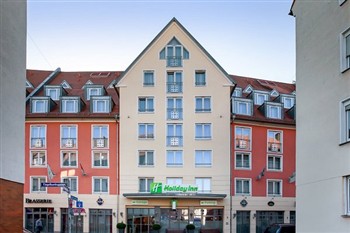 View of the Holiday Inn in Nuremberg