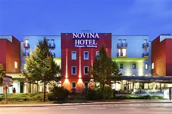 View of the Novina Hotel Tillypark in Nuremberg