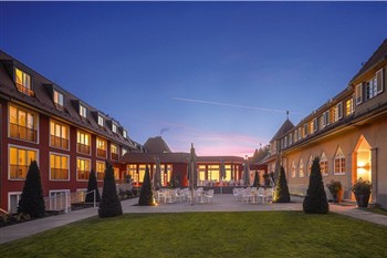 View of the Waldhotel in Stuttgart
