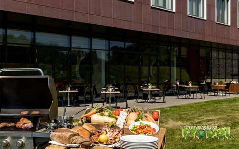 Hilton Garden barbeque