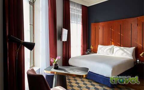 Hotel Indigo bedroom