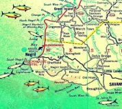 Map of Negril Jamaica