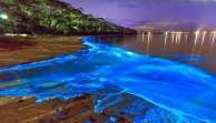 Bio blue water beach lagoon