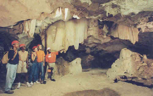 touring green grotto caves