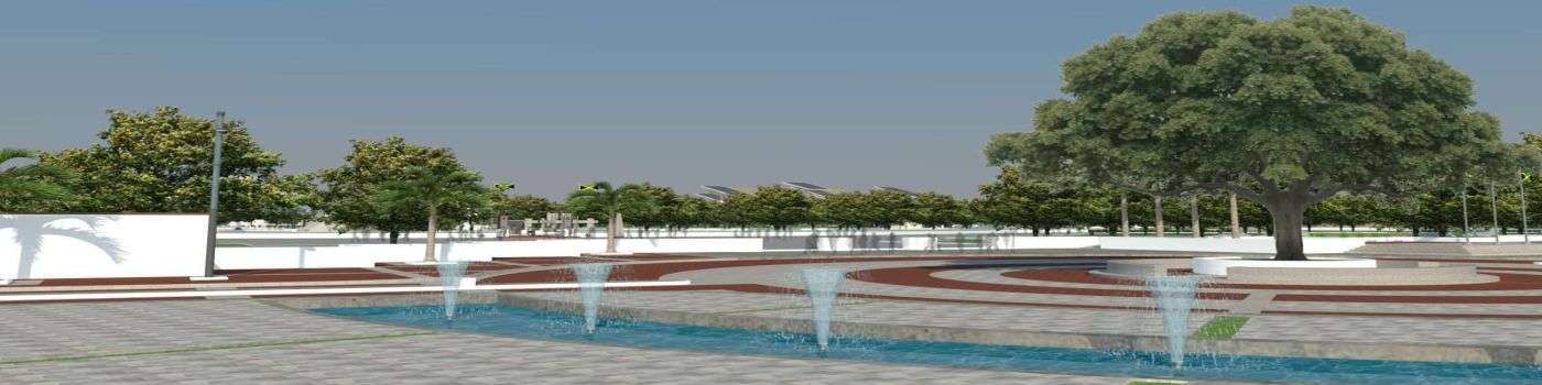 Water display in Heroes park Kingston