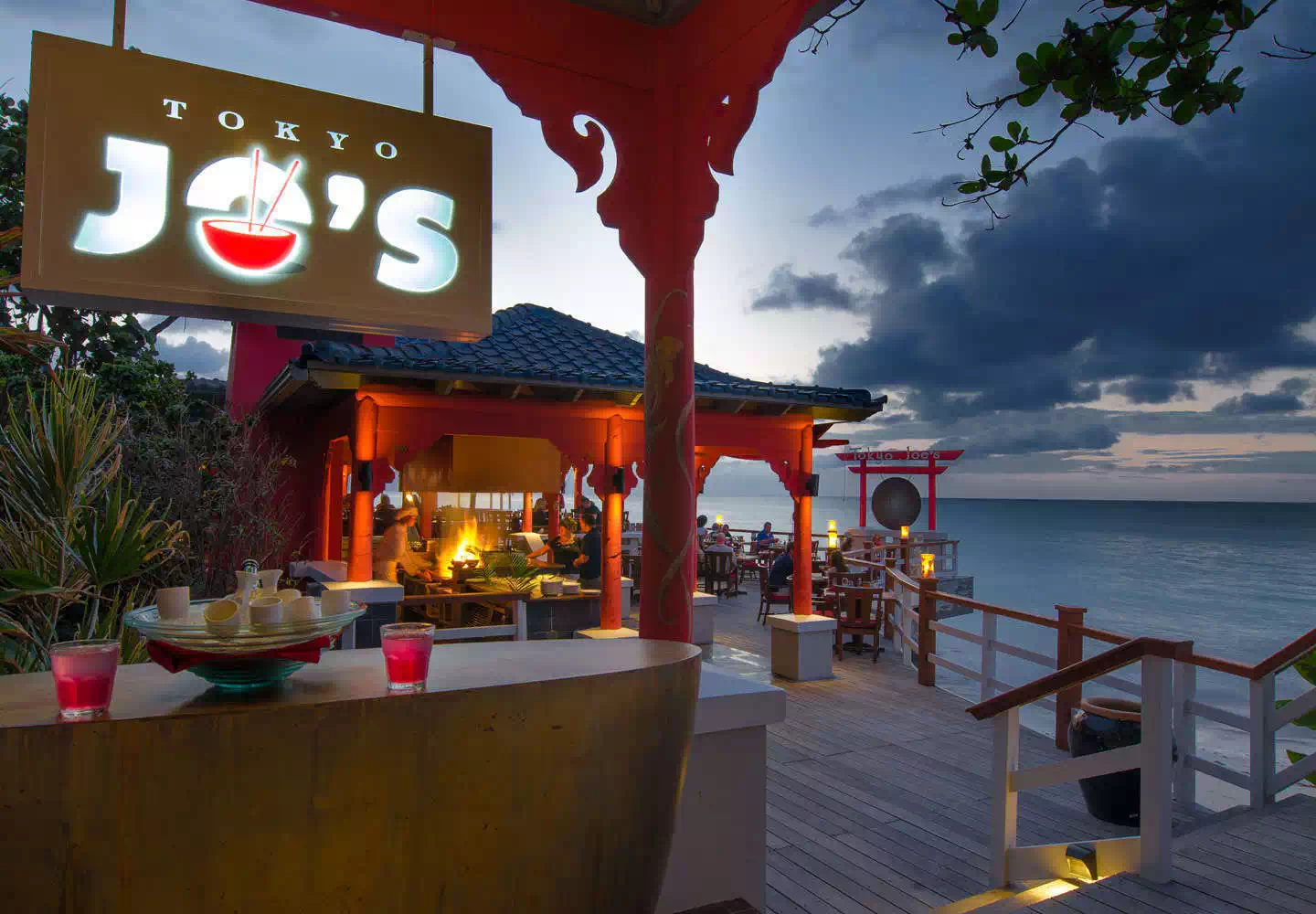 Tokyo Joes bar at Sandals Montego Bay