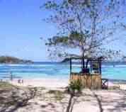 Vendor shack on the beach