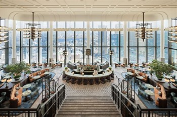 View of the Waldorf Astoria Osaka in Osaka