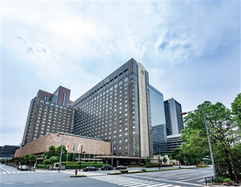 View of the Imperial Hotel in Tokyo
