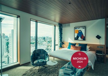 View of the The Aoyama Grand Hotel in Tokyo