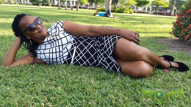 relaxing in emancipation park