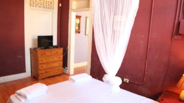 bohemian guest house bedroom