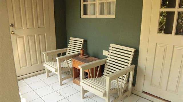 bohemian guest house patio