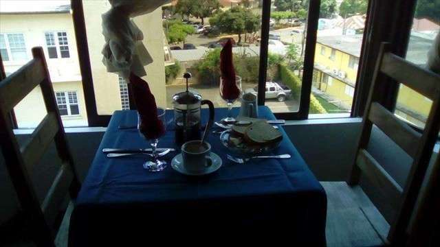 rafjam penthouse guest house balcony dining