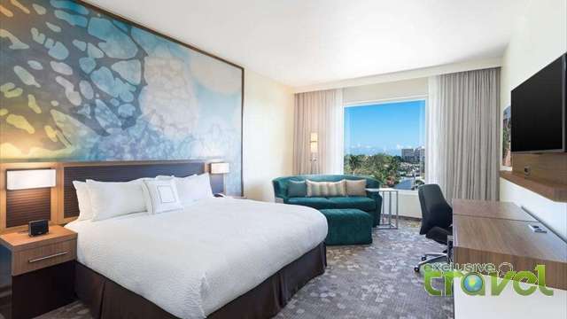 marriot hotel bedroom 2