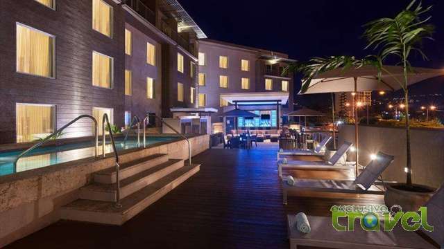 marriot hotel outside deck