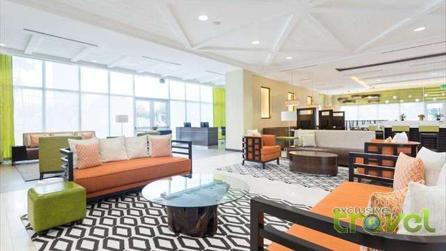 marriot hotel relaxing area