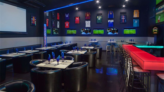 Sports lounge