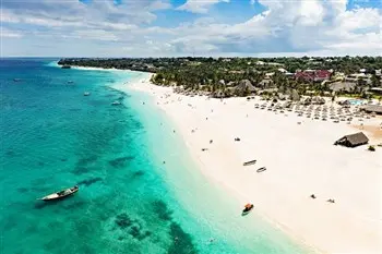 Gold Zanzibar Beach House in Tanzania