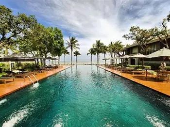 View of the luxury resort Rest Detail Hotel in Hua Hin