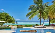 luxury beach resort in Asia