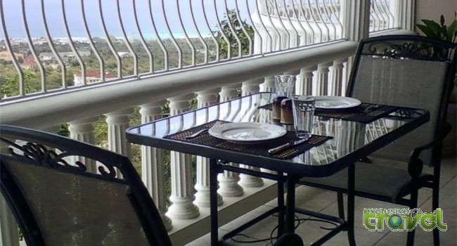 ocean view room balcony