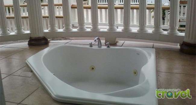 ocean view villa hot tub