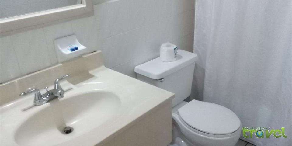 village hotel bathroom