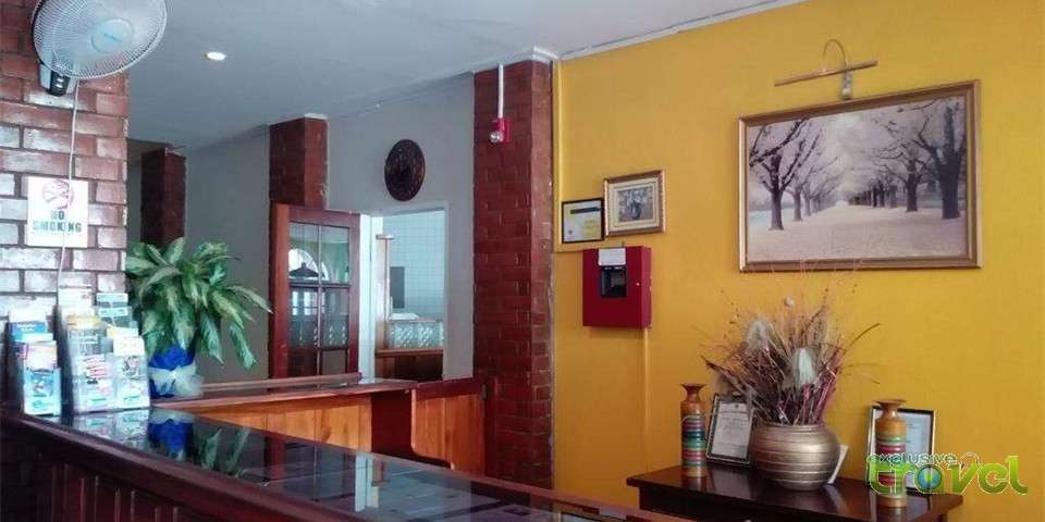 village hotel reception