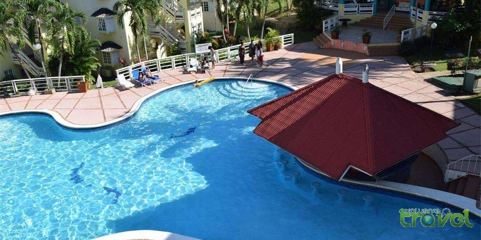 swimming pool aerial view