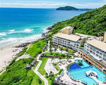 View of the Costao Do Santinho in Florianopolis