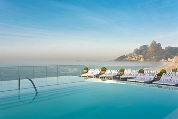 View of the Hotel Fasano Rio de Janeiro in Rio de Janeiro