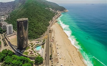 View of the Hotel Nacional in Rio de Janeiro