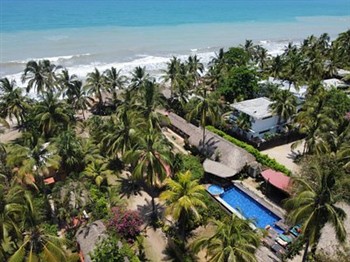 View of the Hotel Finca Escondida in Palomino
