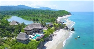 View of the Casa Tayrona Los Naranjos in Tayrona