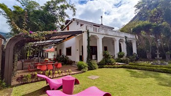 View of the 593 Hotel Boutique Banos in Banos
