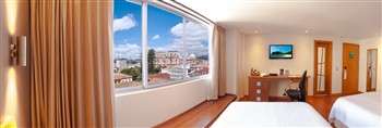 View of the El Dorado Hotel in Cuenca