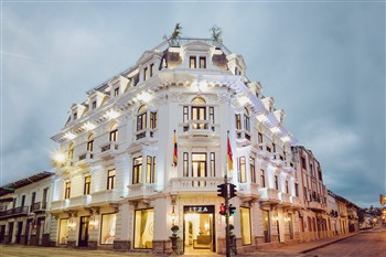 View of the Itza Hotel Boutique Internacional in Cuenca