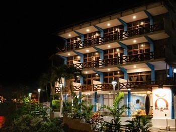View of the Hotel Sol Y Playa Montanita in Montanita