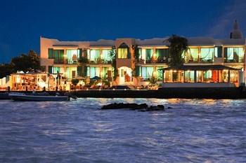 View of the Hotel Solymar in Puerto Ayora
