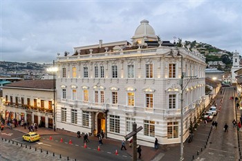 View of the Casa Gangotena in Quito