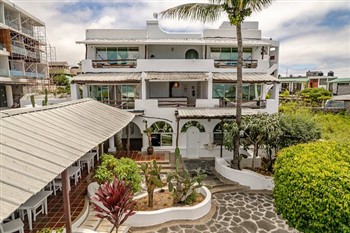 View of the Casa Opuntia Galapagos in San Cristobal